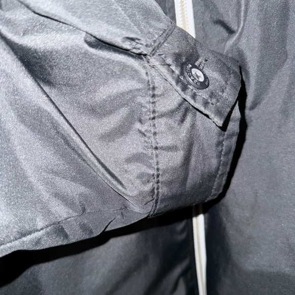 Kenneth Cole Reaction Black Windbreaker Jacket - Picture 6 of 10